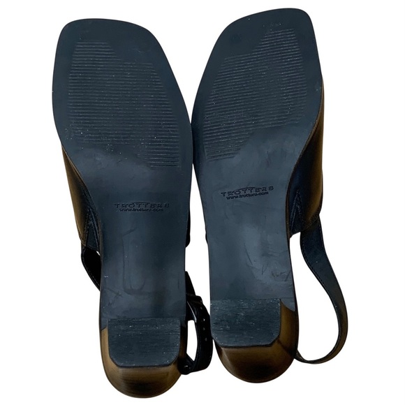 SET OF 2! Trotters Slingback Sandals Womens 8.5N NARROW Leather Vacation Cruise - Picture 12 of 13
